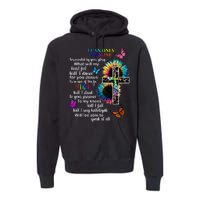 I Only Can Imagine Faith Christian Jesus God Premium Hoodie