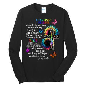 I Only Can Imagine Faith Christian Jesus God Tall Long Sleeve T-Shirt