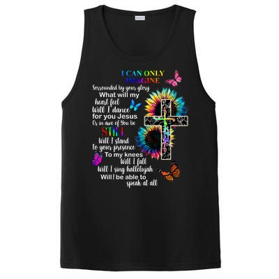 I Only Can Imagine Faith Christian Jesus God PosiCharge Competitor Tank