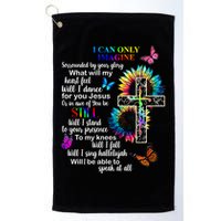 I Only Can Imagine Faith Christian Jesus God Golf Towel