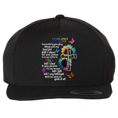 I Only Can Imagine Faith Christian Jesus God Wool Snapback Cap
