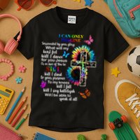 I Only Can Imagine Faith Christian Jesus God Kids T-Shirt