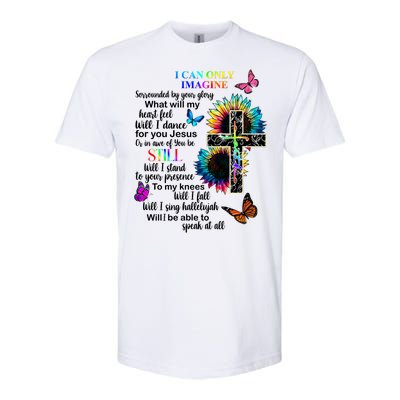 I Only Can Imagine Faith Christian Jesus God Softstyle® CVC T-Shirt