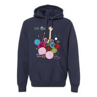 Im Ok Crochet And Knitting Funny Crocheting Premium Hoodie