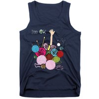 Im Ok Crochet And Knitting Funny Crocheting Tank Top