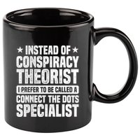 Instead Of Conspiracy Theorist I Prefer To Be Called 11oz C Handle Ceramic Mug