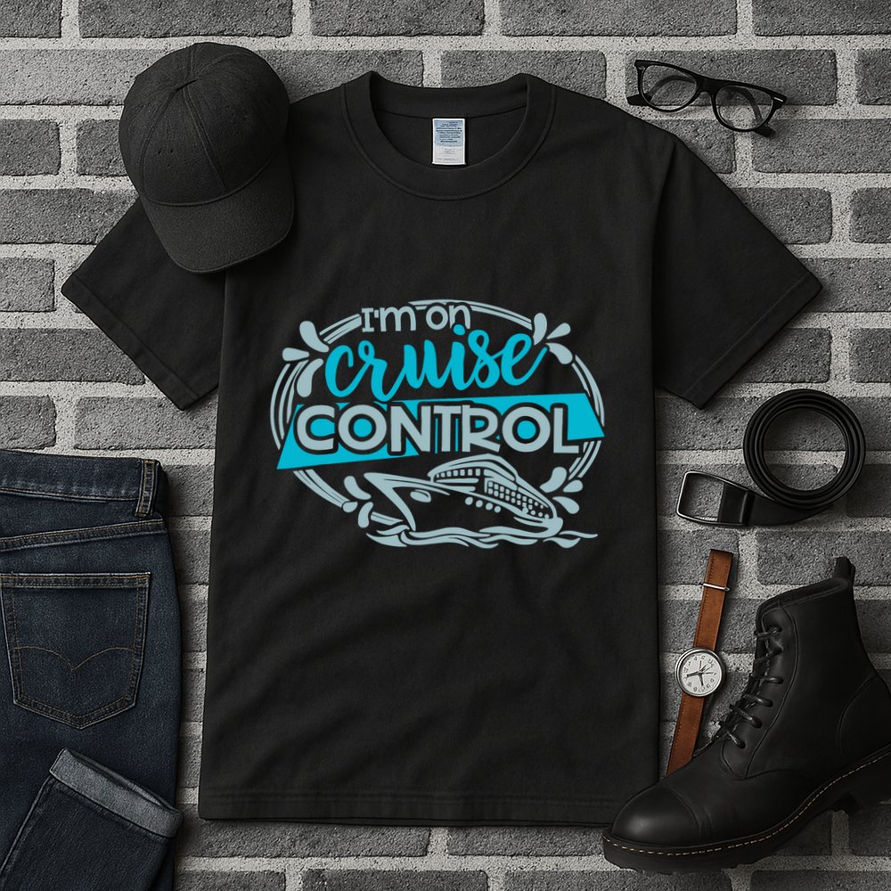 IM On Cruise Control Funny Cruising Tall T-Shirt