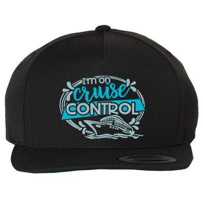 IM On Cruise Control Funny Cruising Wool Snapback Cap