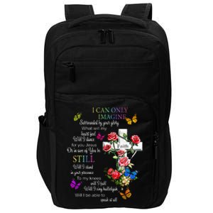 I Only Can Imagine Faith Christian Faith Jesus God Love Impact Tech Backpack