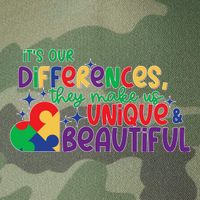 Its Our Differences They Make Us Unique And Beautiful Legacy Tie Dye Trucker Hat