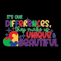 Its Our Differences They Make Us Unique And Beautiful Sweatshirt
