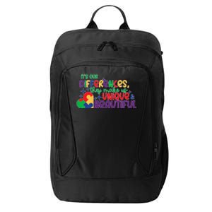 Its Our Differences They Make Us Unique And Beautiful City Backpack