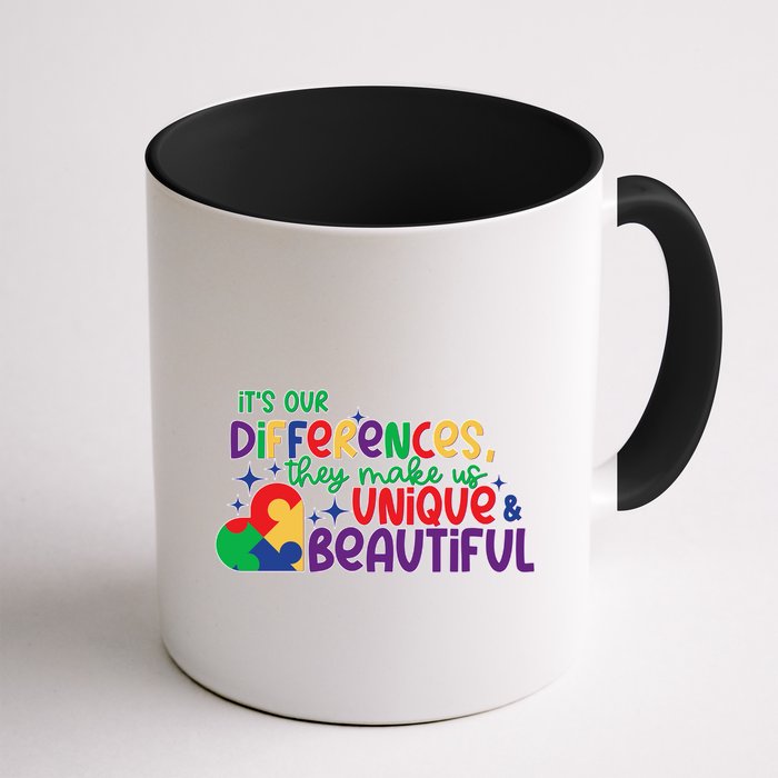 Its Our Differences They Make Us Unique And Beautiful Mug