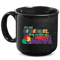 Its Our Differences They Make Us Unique And Beautiful 15oz Campfire Ceramic Mug
