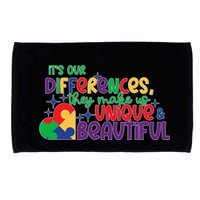 Its Our Differences They Make Us Unique And Beautiful Microfiber Hand Towel