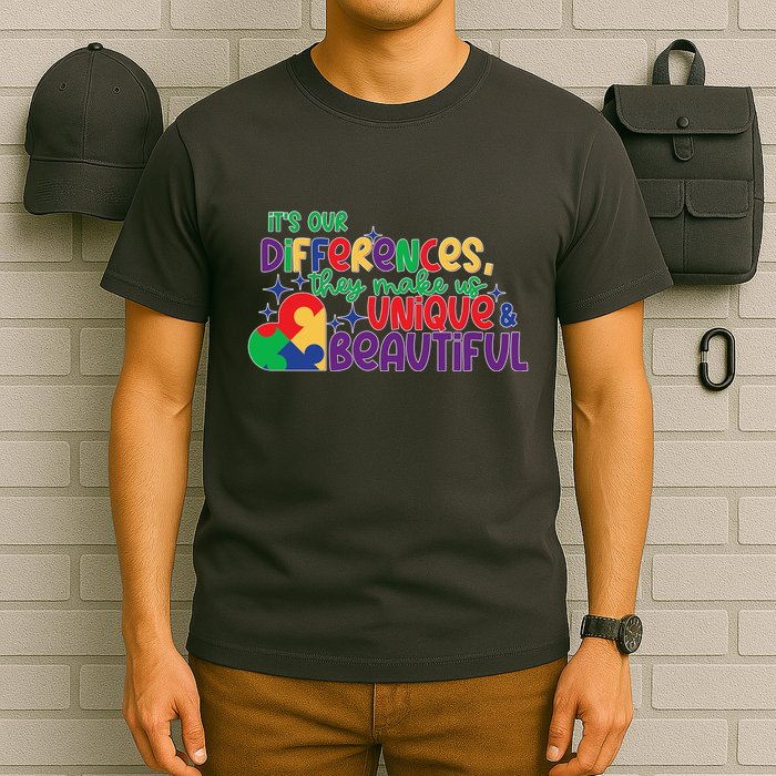 Its Our Differences They Make Us Unique And Beautiful T-Shirt
