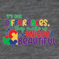 Its Our Differences They Make Us Unique And Beautiful Poster