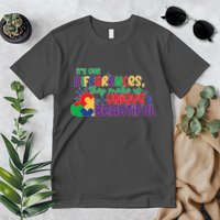 Its Our Differences They Make Us Unique And Beautiful Premium T-Shirt