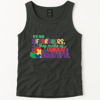 Its Our Differences They Make Us Unique And Beautiful Tank Top