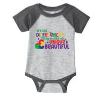 Its Our Differences They Make Us Unique And Beautiful Infant Baby Jersey Bodysuit