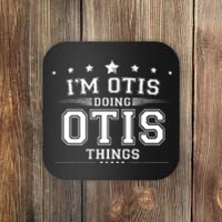 Im Otis Doing Otis Things Coaster