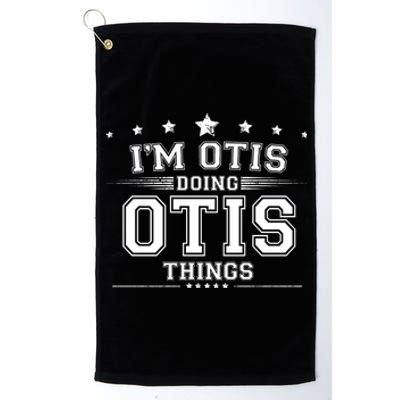 Im Otis Doing Otis Things Platinum Collection Golf Towel