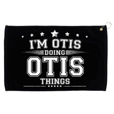 Im Otis Doing Otis Things Grommeted Golf Towel