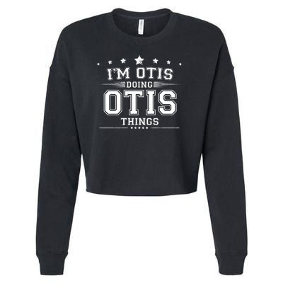 Im Otis Doing Otis Things Cropped Pullover Crew