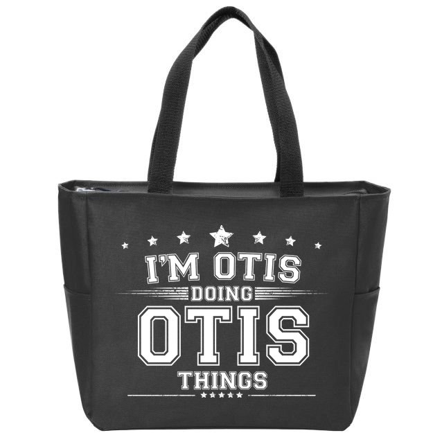 Im Otis Doing Otis Things Zip Tote Bag