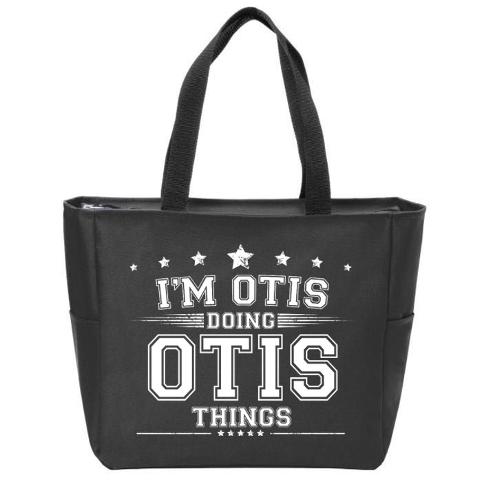 Im Otis Doing Otis Things Zip Tote Bag