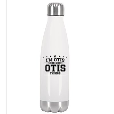 Im Otis Doing Otis Things Stainless Steel Insulated Water Bottle