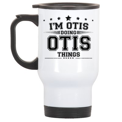 Im Otis Doing Otis Things Stainless Steel Travel Mug