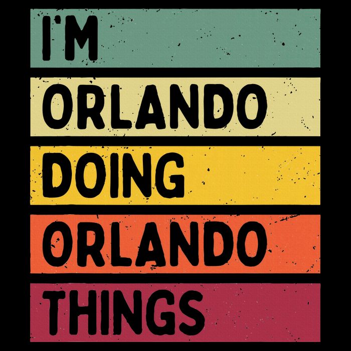 IM Orlando Doing Orlando Things Funny Personalized Quote Tall T-Shirt