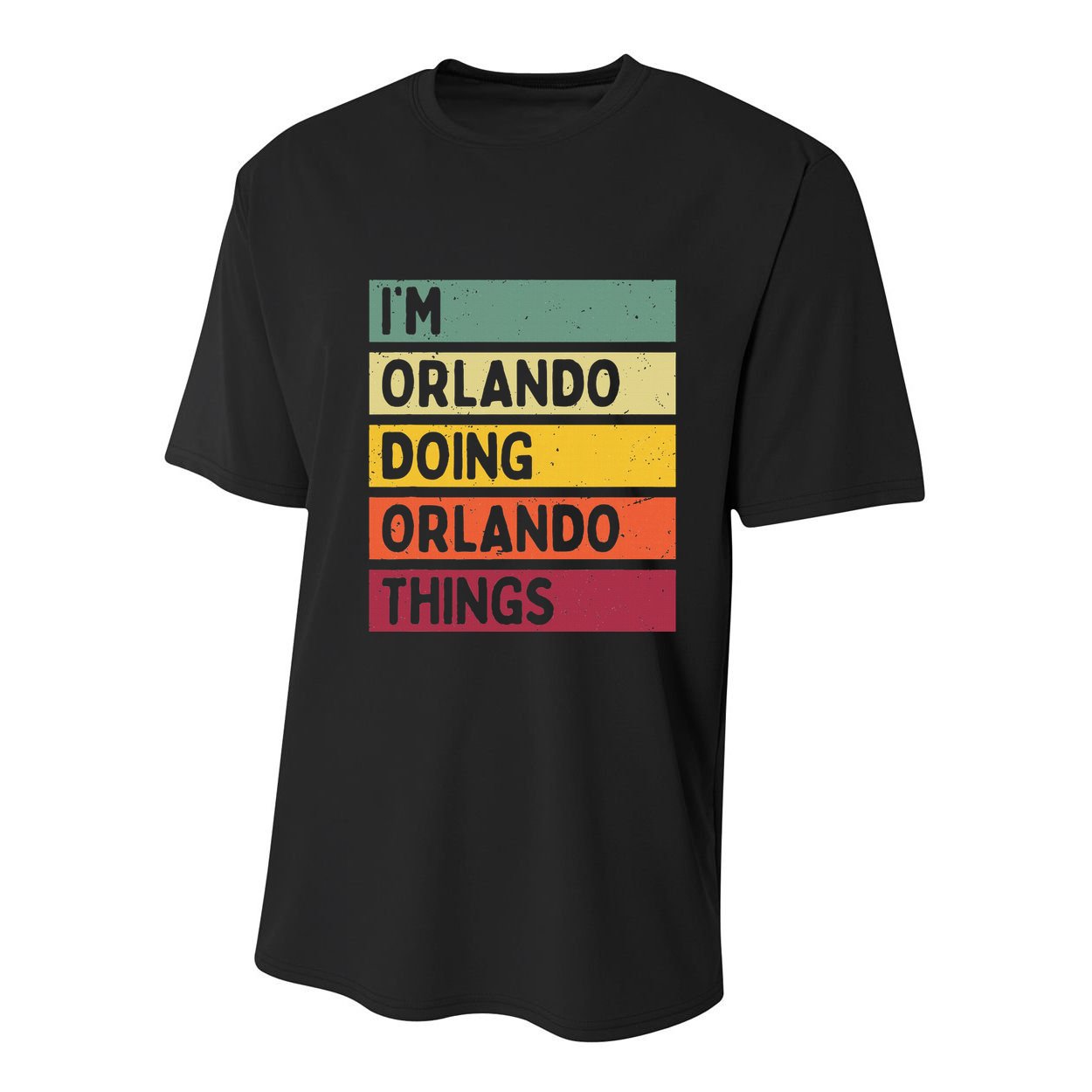 IM Orlando Doing Orlando Things Funny Personalized Quote Youth Performance Sprint T-Shirt