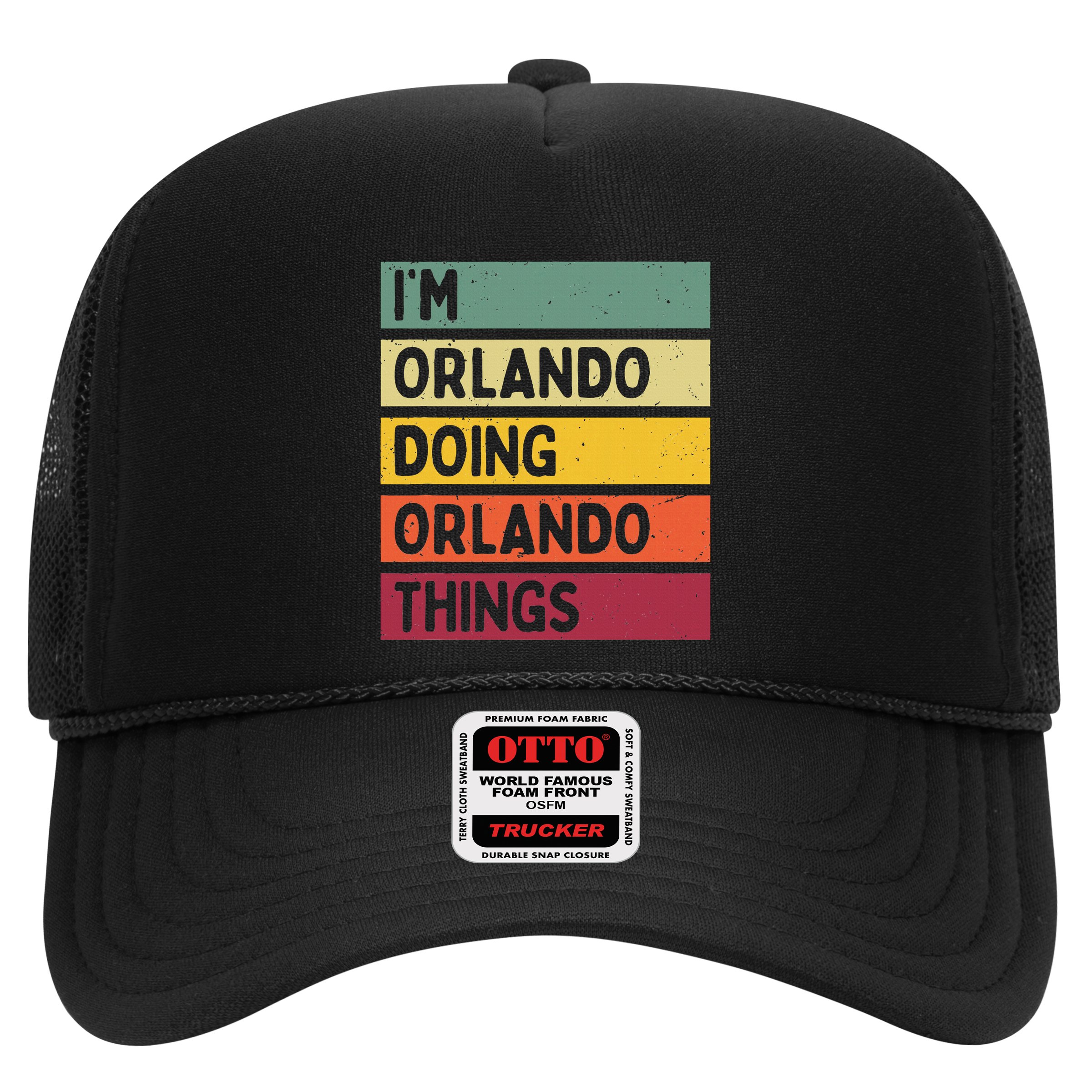 IM Orlando Doing Orlando Things Funny Personalized Quote Hat