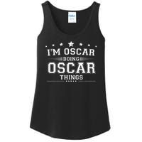 Im Oscar Doing Oscar Things Ladies Essential Tank