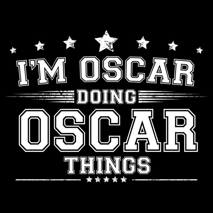 Im Oscar Doing Oscar Things Womens T-Shirt