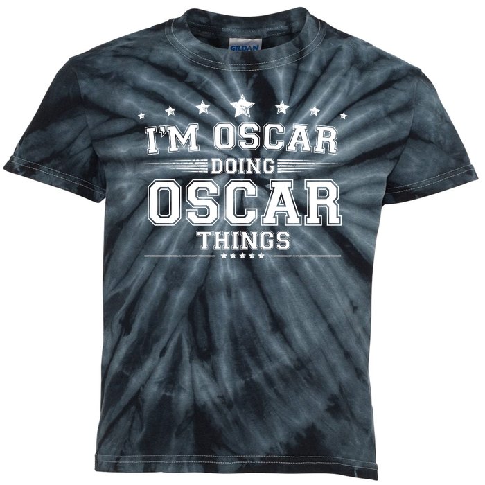 Im Oscar Doing Oscar Things Kids Tie-Dye T-Shirt