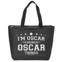 Im Oscar Doing Oscar Things Zip Tote Bag