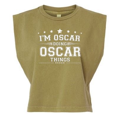 Im Oscar Doing Oscar Things Garment-Dyed Women's Muscle Tee