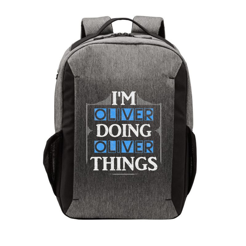I'm Oliver Doing Oliver Things Funny Forename Gift Vector Backpack
