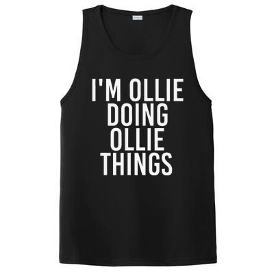 I'M OLLIE DOING OLLIE THINGS Funny Birthday Name Gift Idea PosiCharge Competitor Tank