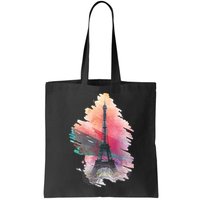 Illustration Of Eiffel Tower In Paris Bag