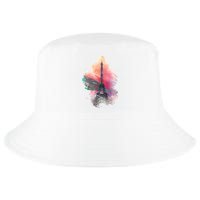 Illustration Of Eiffel Tower In Paris Cool Comfort Performance Bucket Hat