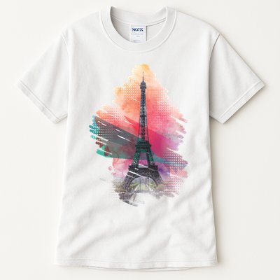 Illustration Of Eiffel Tower In Paris Tall T-Shirt