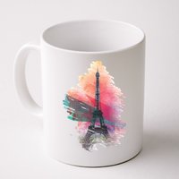 Illustration Of Eiffel Tower In Paris Mug