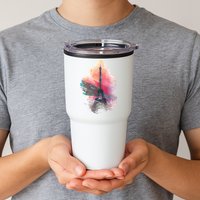 Illustration Of Eiffel Tower In Paris Tumbler