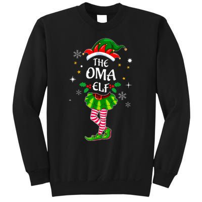 Im Oma Elf Cute Family Christmas Matching Sweatshirt