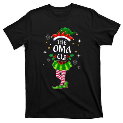 Im Oma Elf Cute Family Christmas Matching T-Shirt