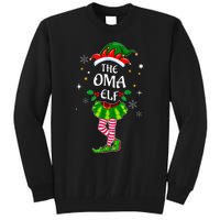 Im Oma Elf Cute Family Christmas Matching Tall Sweatshirt